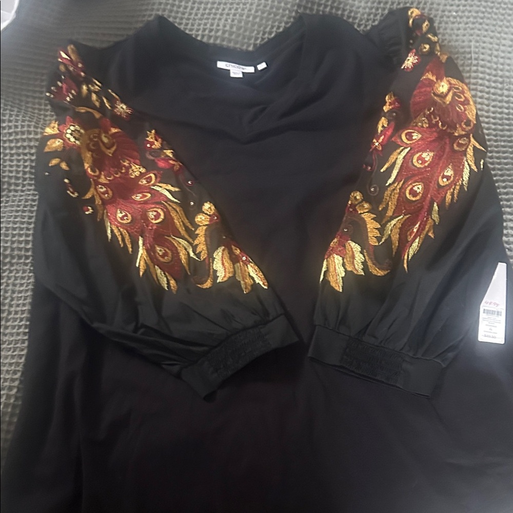 Chico's Elegant Black Top